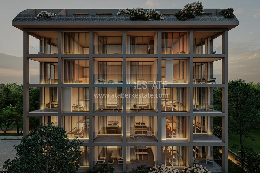 A new project of a residential complex in the Kargicak area on the 2nd coastline 21 