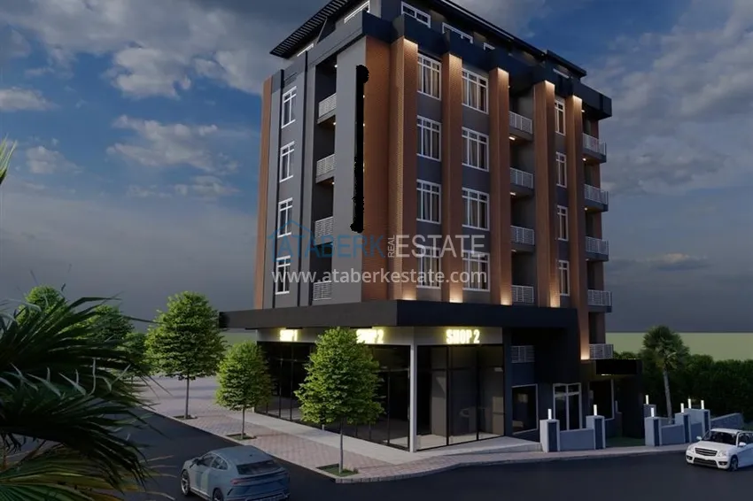 Apartments in the center of Alanya - Keykubat beach area in a new residential complex 4 