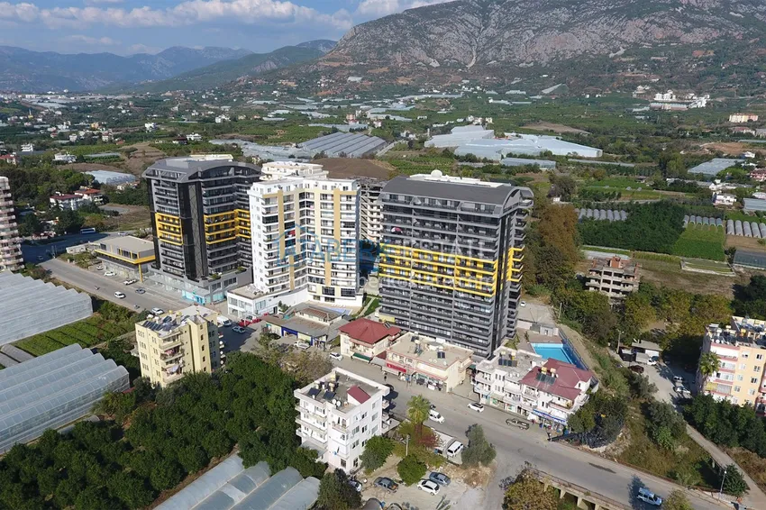 Furnished apartment in Mahmutlar with a separate kitchen and a glazed balcony 4 