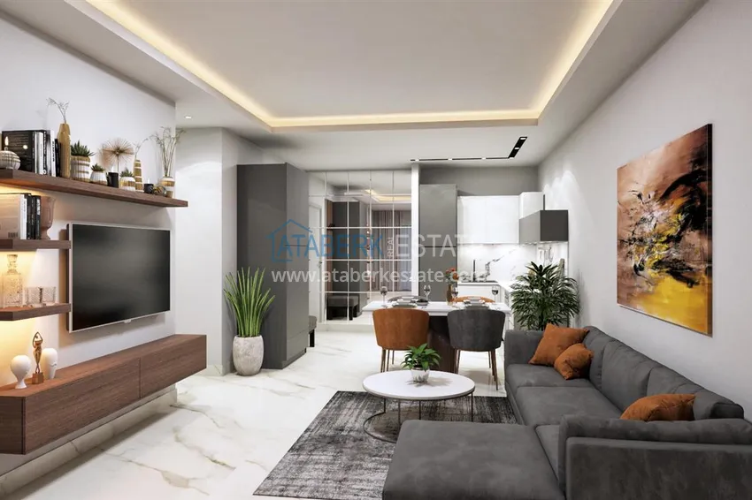 Purchase Apartments from a developer in Alanya - a new residential complex in Oba, center 1 