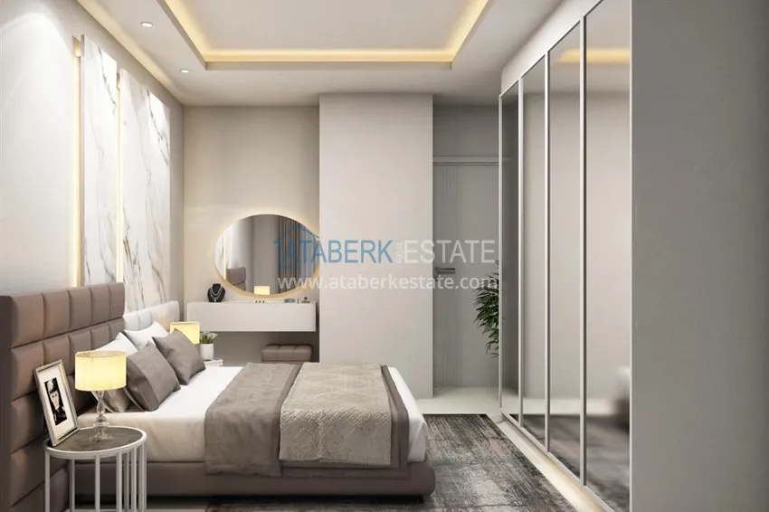 Purchase Apartments from a developer in Alanya - a new residential complex in Oba, center 6 