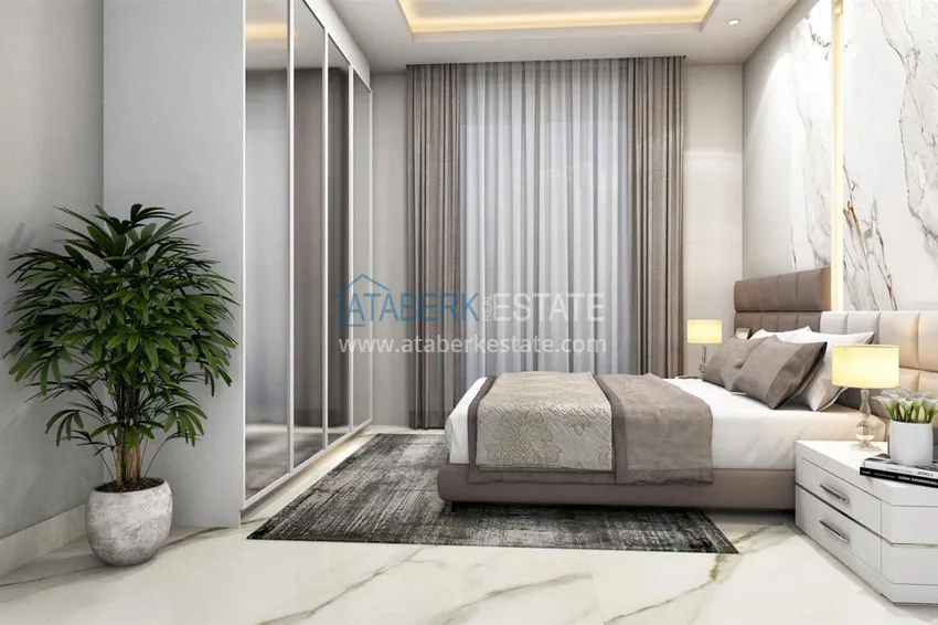Purchase Apartments from a developer in Alanya - a new residential complex in Oba, center 7 