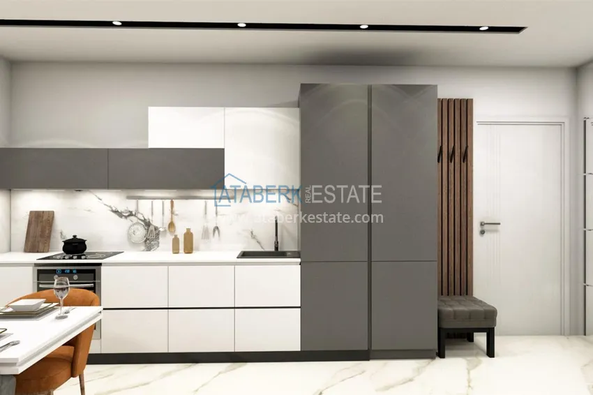 Purchase Apartments from a developer in Alanya - a new residential complex in Oba, center 3 