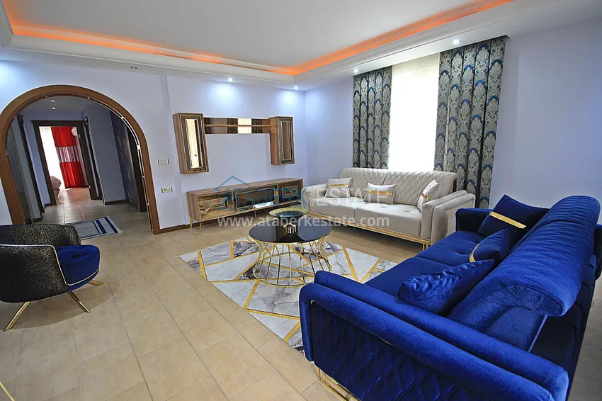 Purchase  Furnished apartment in Mahmutlar in a complex on the first coast 5 