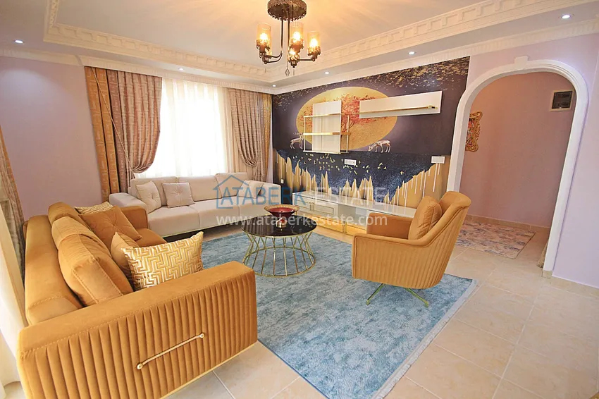 Purchase Apartment in Mahmutlar with author's renovation, glazed balconies and sea views 4 