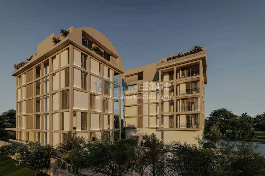 A new project of a residential complex in the Kargicak area on the 2nd coastline 3 