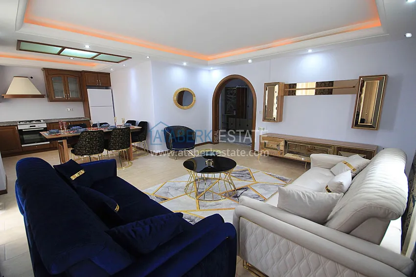 Purchase  Furnished apartment in Mahmutlar in a complex on the first coast 7 
