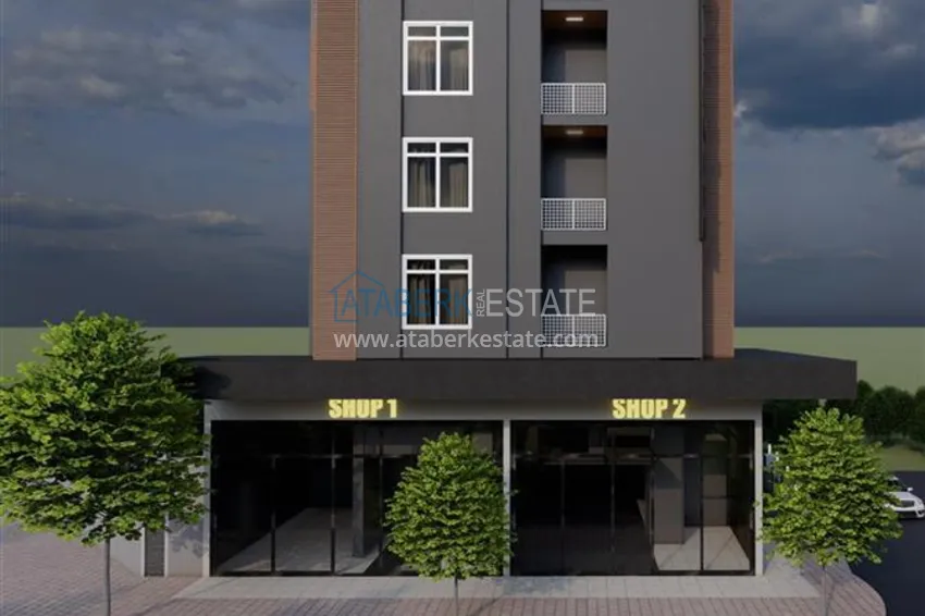 Apartments in the center of Alanya - Keykubat beach area in a new residential complex 7 