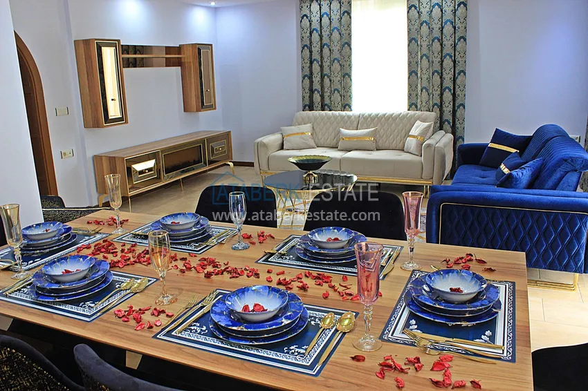 Purchase  Furnished apartment in Mahmutlar in a complex on the first coast 8 