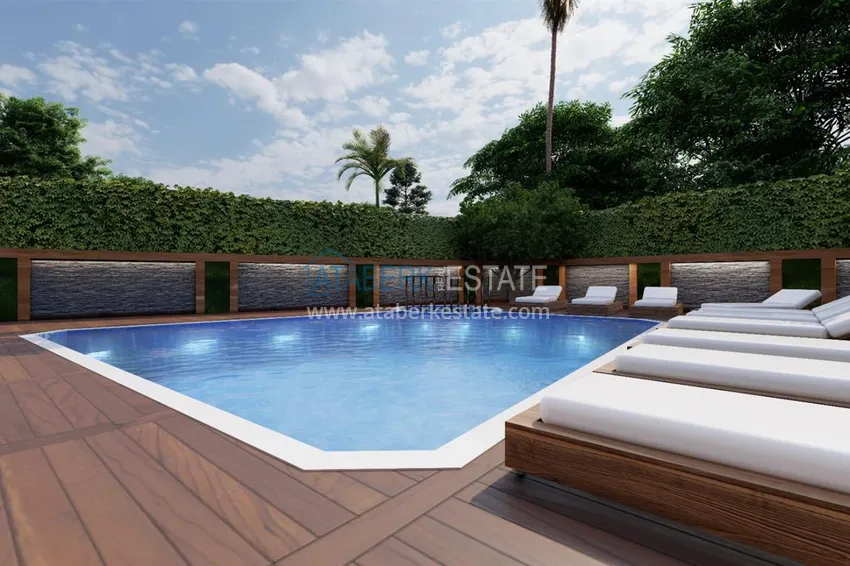 Apartments in the center of Alanya - Keykubat beach area in a new residential complex 8 