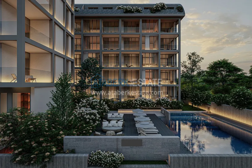 A new project of a residential complex in the Kargicak area on the 2nd coastline 7 