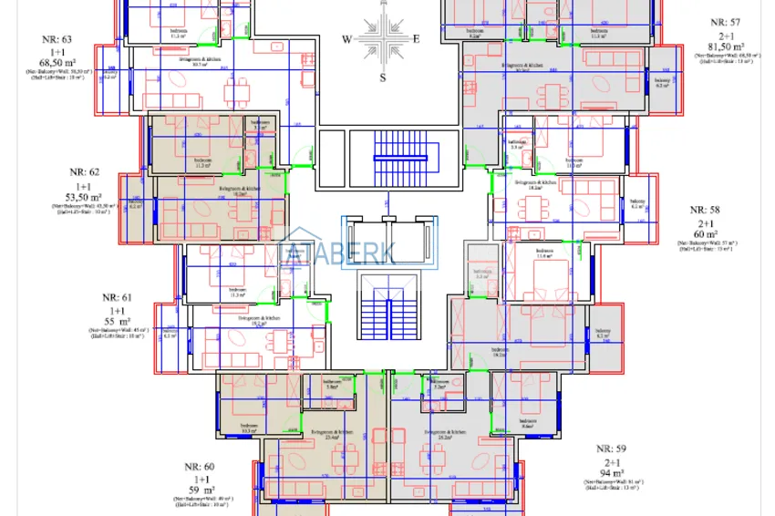 Buy cheap Apartments from a developer in Alanya - a new residential complex in Oba, center 2 