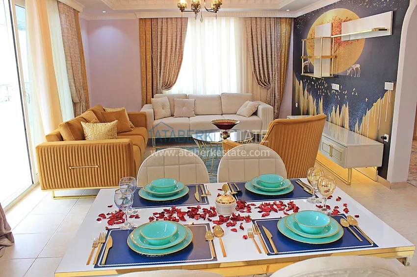 Purchase Apartment in Mahmutlar with author's renovation, glazed balconies and sea views 8 