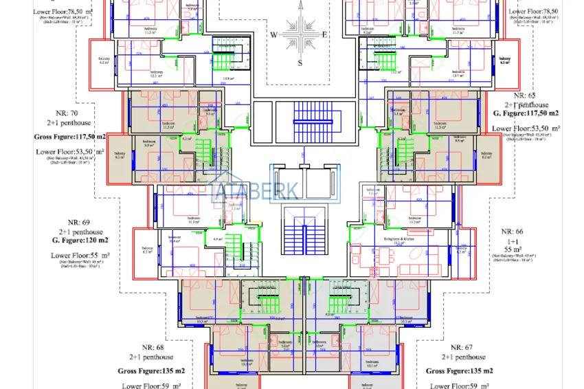 Buy cheap Apartments from a developer in Alanya - a new residential complex in Oba, center 3 