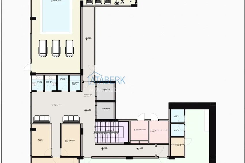 Buy cheap Residential complex project under construction in Alanya — Oba district 2 