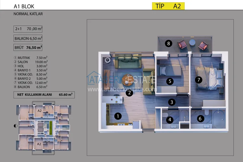 Buy cheap A new major project of a residential complex in Antalya - Altintash 9 