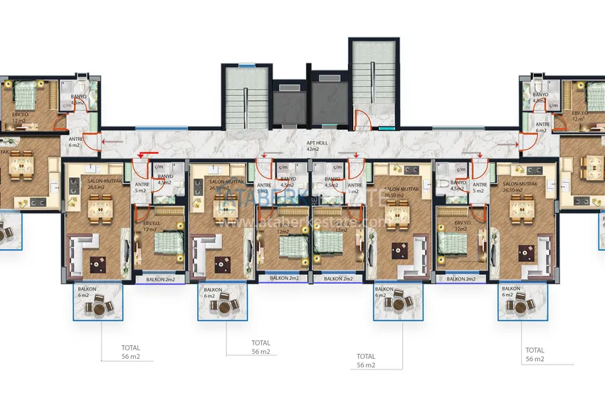 Buy cheap New project of a residential complex with hotel infrastructure in Gazipasa 3 