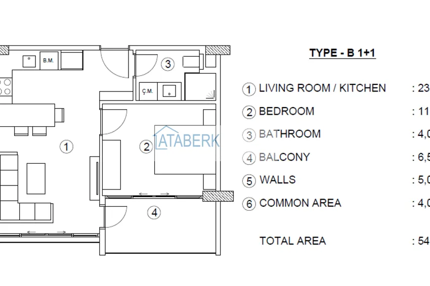Buy cheap A new project of a residential complex in the Kargicak area on the 2nd coastline 12 