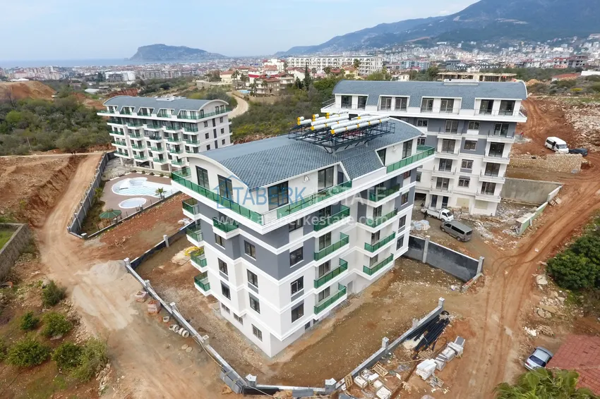 Apartments and duplexes in Oba - complex under construction, interest-free installments 2 