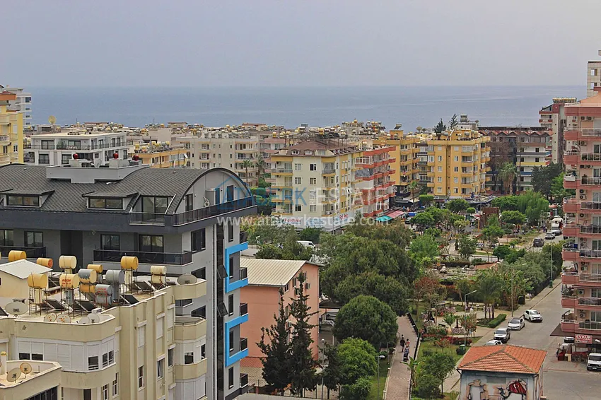 Purchase Apartment in Mahmutlar with author's renovation, glazed balconies and sea views 26 