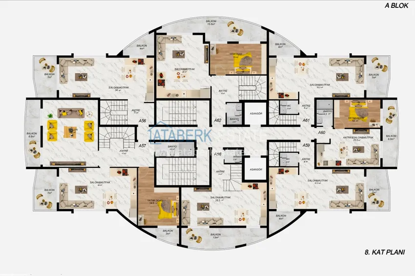 Buy cheap 🔥 Our project. New off-plan project of a multi-apartment residential complex in the center of Alanya 3 