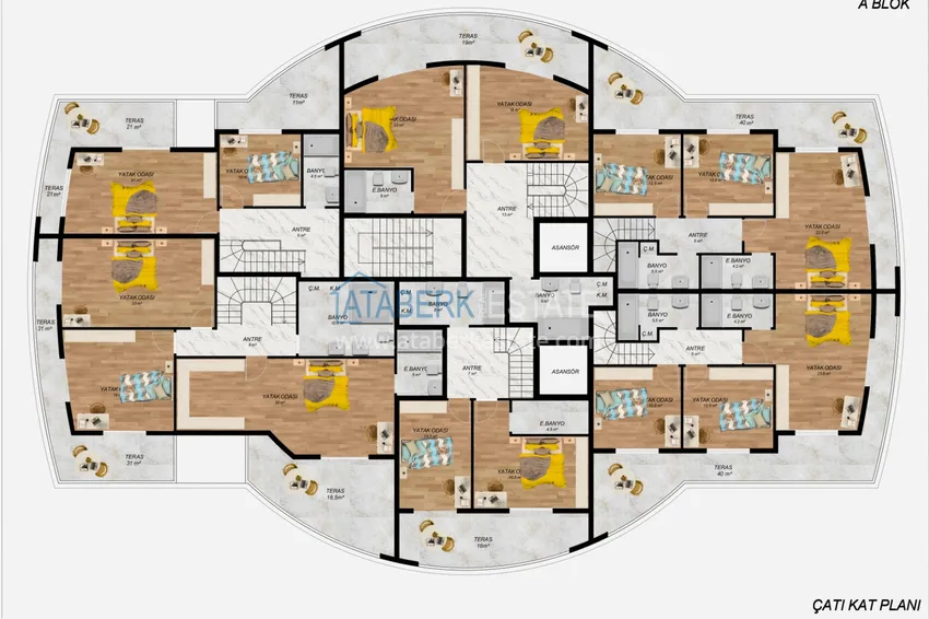 Buy cheap 🔥 Our project. New off-plan project of a multi-apartment residential complex in the center of Alanya 4 