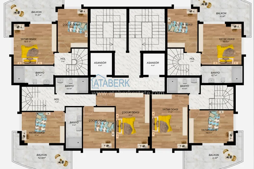 Buy cheap 🔥 Our project. New off-plan project of a multi-apartment residential complex in the center of Alanya 9 