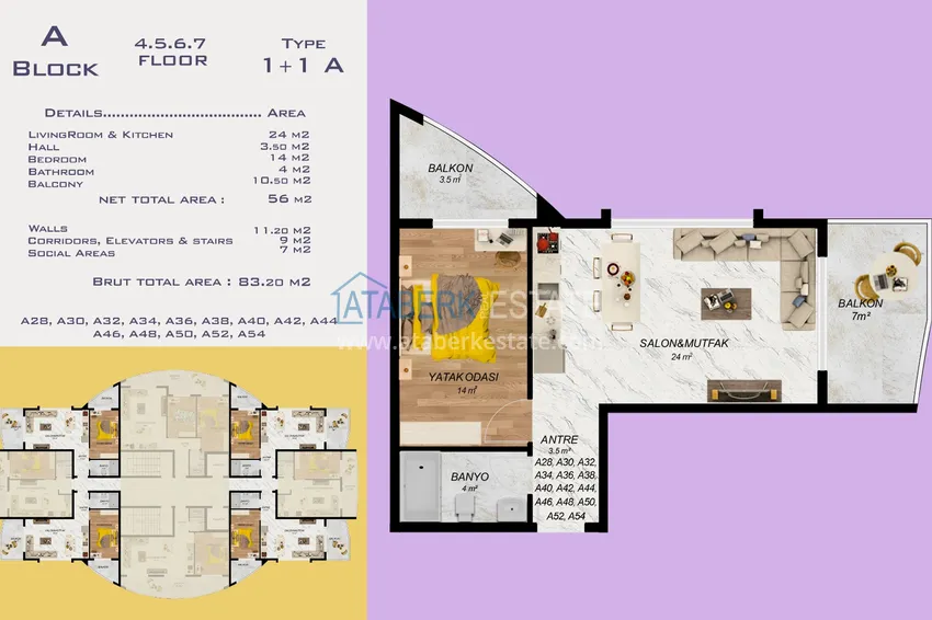 Buy cheap 🔥 Our project. New off-plan project of a multi-apartment residential complex in the center of Alanya 11 