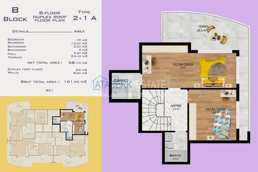 Buy cheap 🔥 Our project. New off-plan project of a multi-apartment residential complex in the center of Alanya 15 