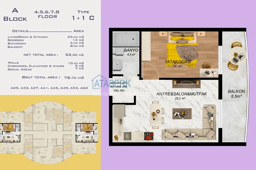 Buy cheap 🔥 Our project. New off-plan project of a multi-apartment residential complex in the center of Alanya 20 