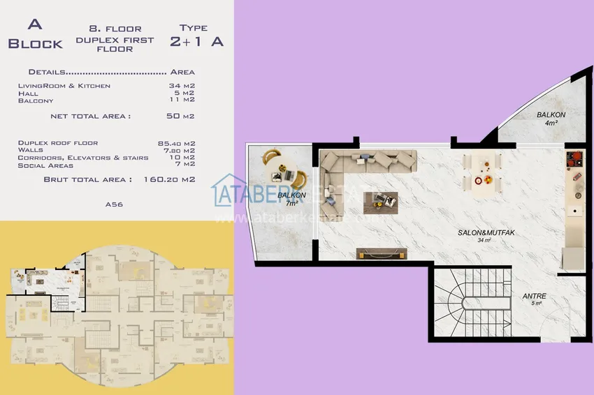 Buy cheap 🔥 Our project. New off-plan project of a multi-apartment residential complex in the center of Alanya 21 