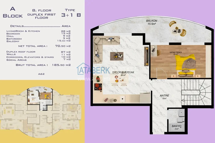 Buy cheap 🔥 Our project. New off-plan project of a multi-apartment residential complex in the center of Alanya 26 