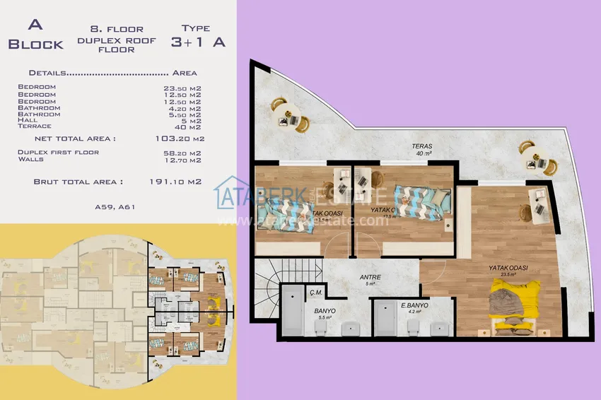 Buy cheap 🔥 Our project. New off-plan project of a multi-apartment residential complex in the center of Alanya 31 
