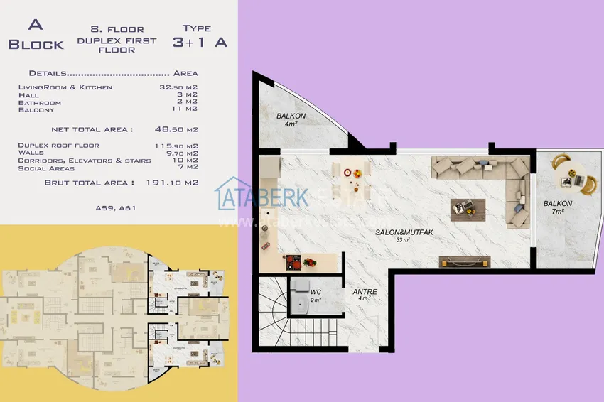 Buy cheap 🔥 Our project. New off-plan project of a multi-apartment residential complex in the center of Alanya 34 