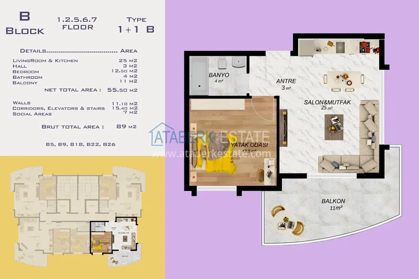 Buy cheap 🔥 Our project. New off-plan project of a multi-apartment residential complex in the center of Alanya 36 