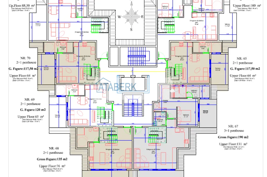 Buy cheap Apartments from a developer in Alanya - a new residential complex in Oba, center 4 