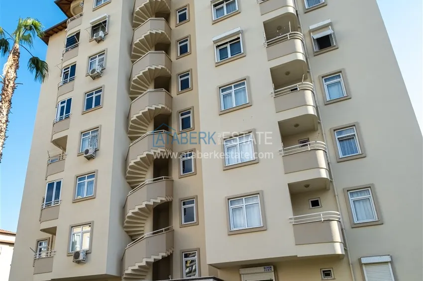 Four-room apartment in the center of Alanya in a modern residence 10 