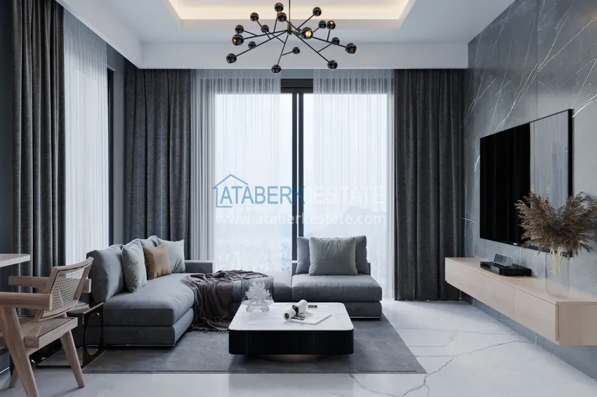 Purchase  Apartments and penthouses from an investor in the Kestel area in a boutique complex under construction 10 