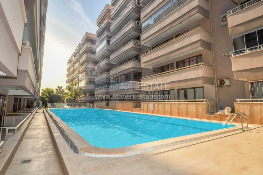 Apartment for rent in Mahmutlar in a complex on the beachfront  12 