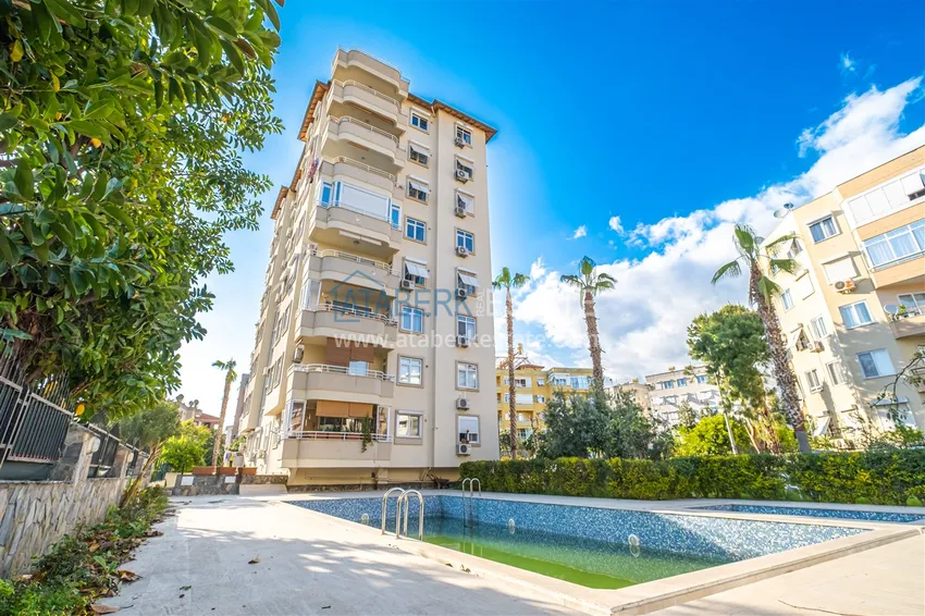 Four-room apartment in the center of Alanya in a modern residence 12 