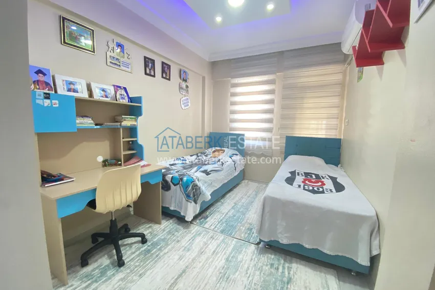 Purchase  Three-room apartment in the center of Alanya in a small residential complex 14 