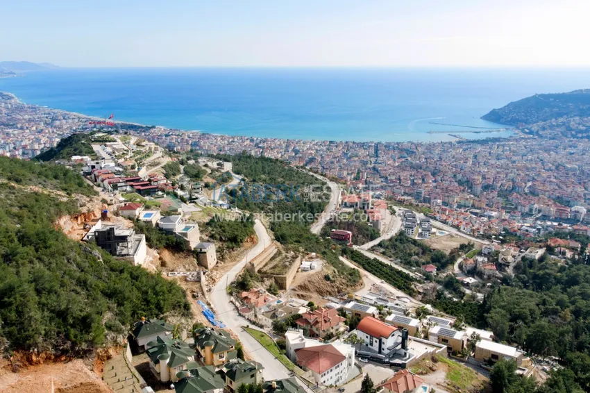 Exclusive project of private luxury villa in Alanya - Bektas 18 