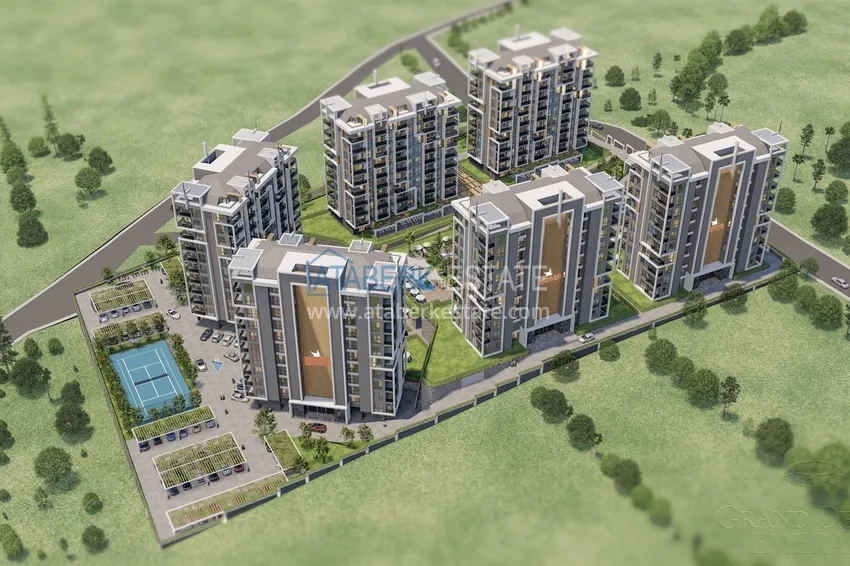 Investor apartment in Avsallar with installment payment in a complex under construction 15 