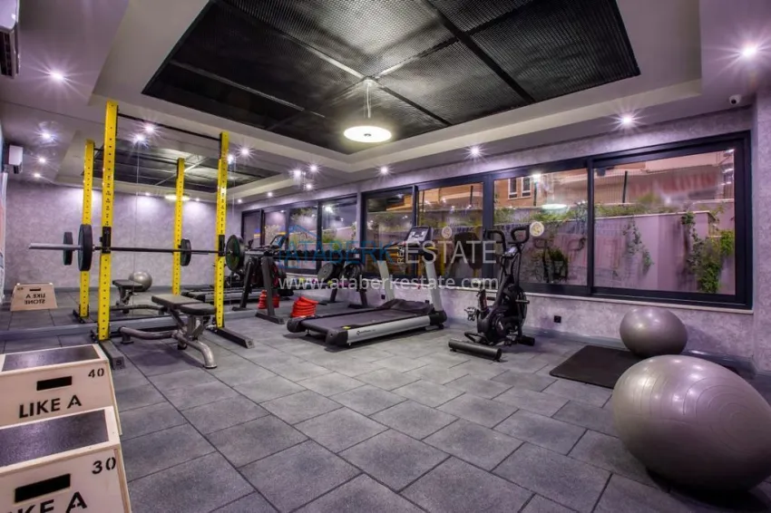 Rent an apartment in Alanya near Cleopatra Beach in a luxury complex 25 