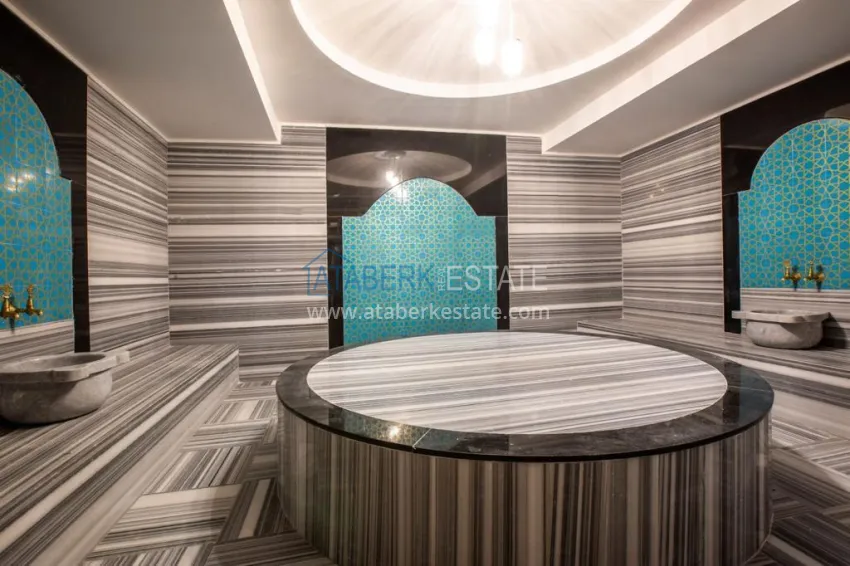 Rent an apartment in Alanya near Cleopatra Beach in a luxury complex 26 