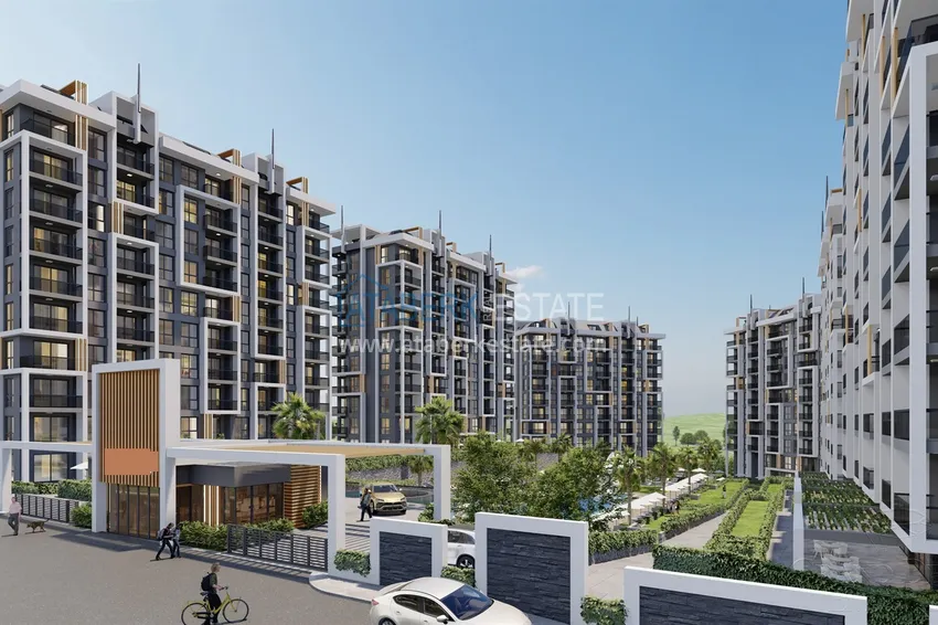 Investor apartment in Avsallar with installment payment in a complex under construction 2 