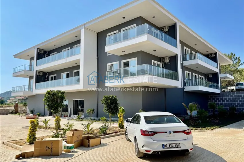 Apartment in Alanya Incekum district with a fine finish in a stylish residence of townhouses 3 