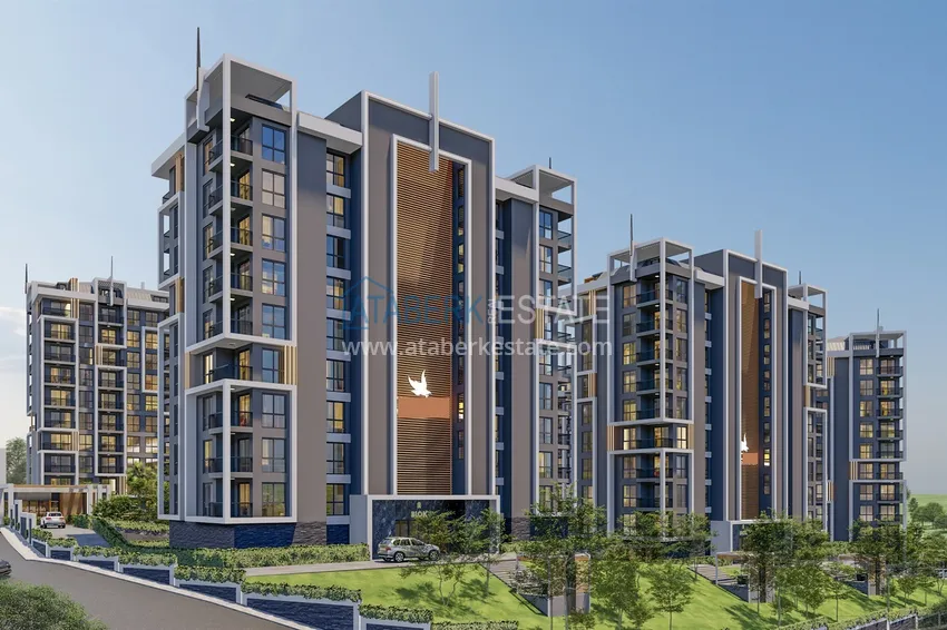 Investor apartment in Avsallar with installment payment in a complex under construction 3 