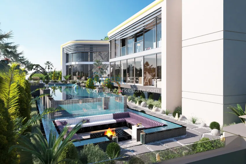 Exclusive project of private luxury villa in Alanya - Bektas 1 