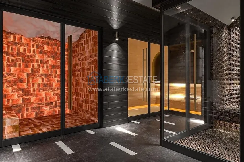 Investor apartment in Avsallar with installment payment in a complex under construction 19 